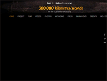 Tablet Screenshot of 300000kilometresseconde.com